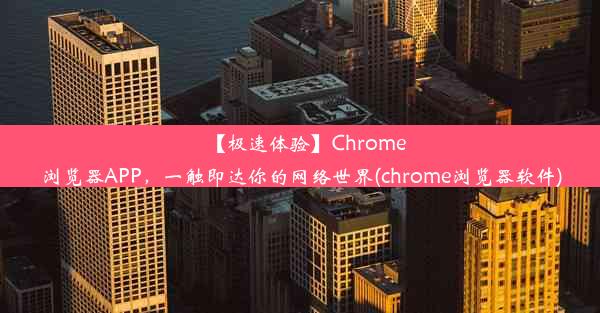 【极速体验】Chrome浏览器APP，一触即达你的网络世界(chrome浏览器软件)