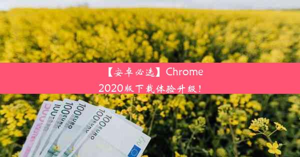 【安卓必选】Chrome2020版下载体验升级！