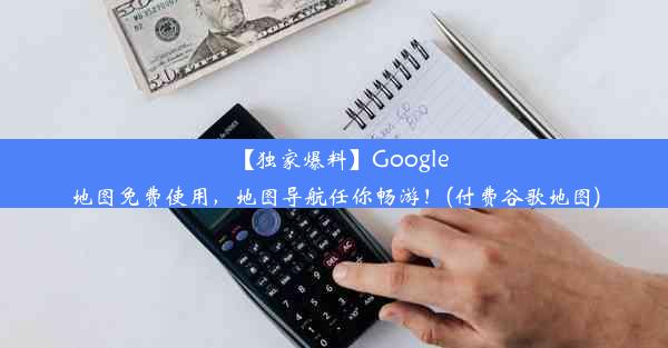 【独家爆料】Google地图免费使用，地图导航任你畅游！(付费谷歌地图)