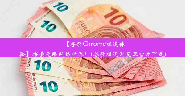 【谷歌Chrome极速体验】探索无限网络世界！(谷歌极速浏览器官方下载)